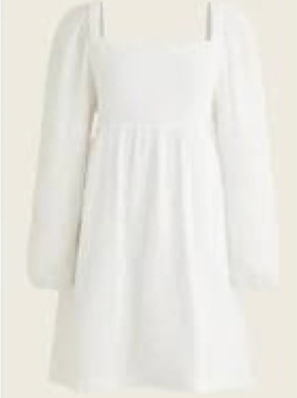 J. Crew Squareneck soft gauze dress Size Small